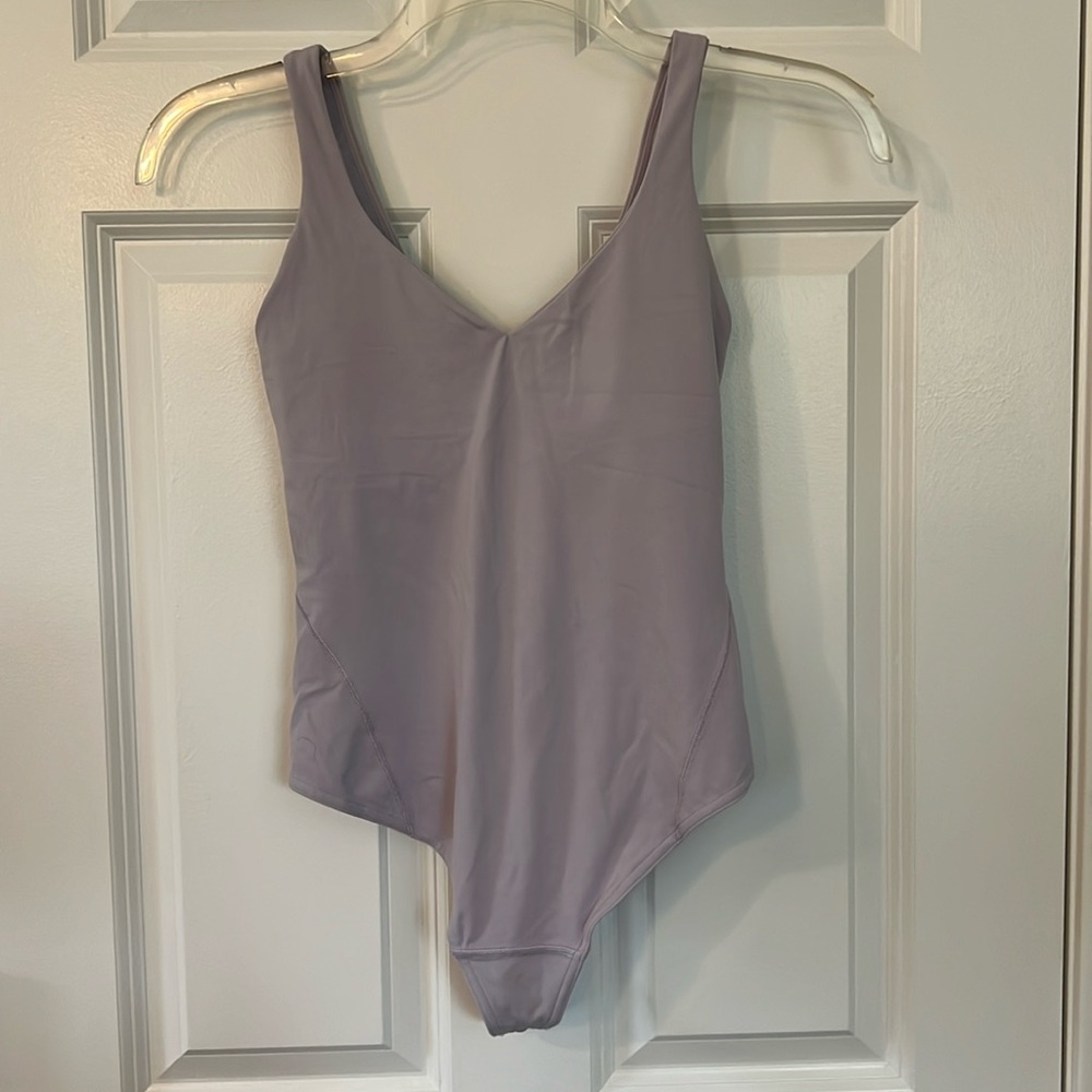 lululemon Align™ Bodysuit 25" Long - Size 6.  Color Lilac